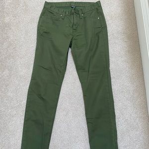 Green Patagonia Khaki Hiking Pants